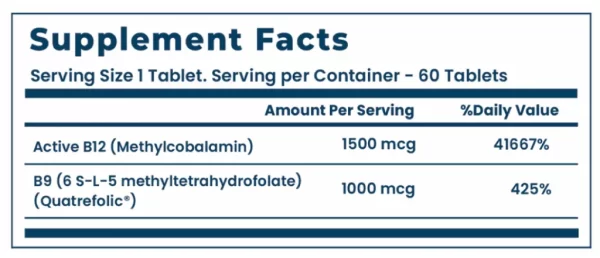 Active Folate B12 - Image 2